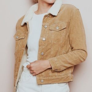 Brandy Melville Shane Corduroy Jacket